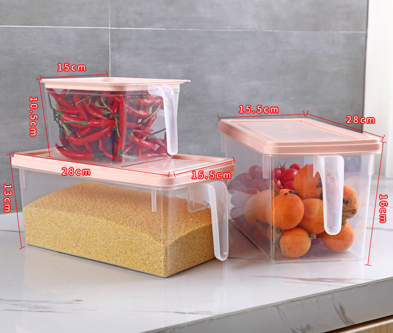 Storage box for grains and dried fruits