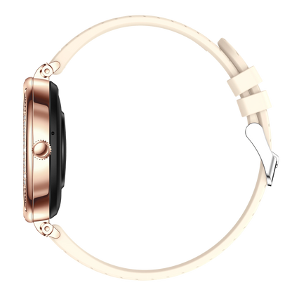 NX17 Pro Smart Watch Fashion Dimanond Ladies Wristwatch Amoled Bluetooth Calling Health Monitoring Women Fitness Smartwatch