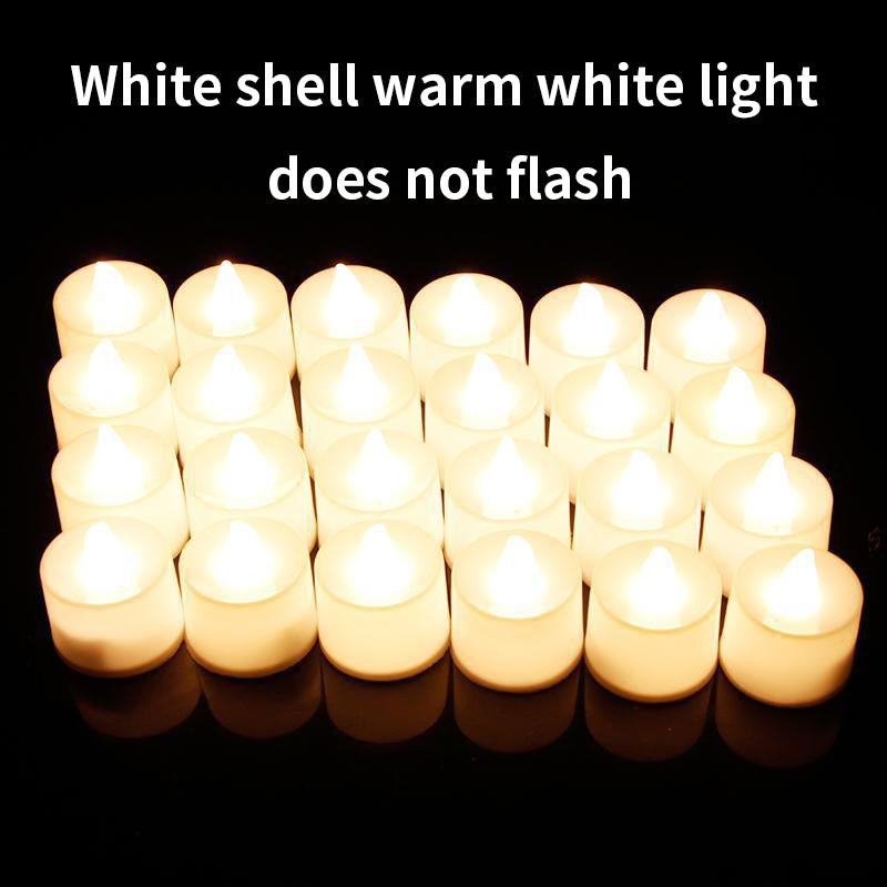 LED Electronic Candle Birthday Candle Light Wedding Picture Simulation Tea Wax Decoration Lantern Candle Light