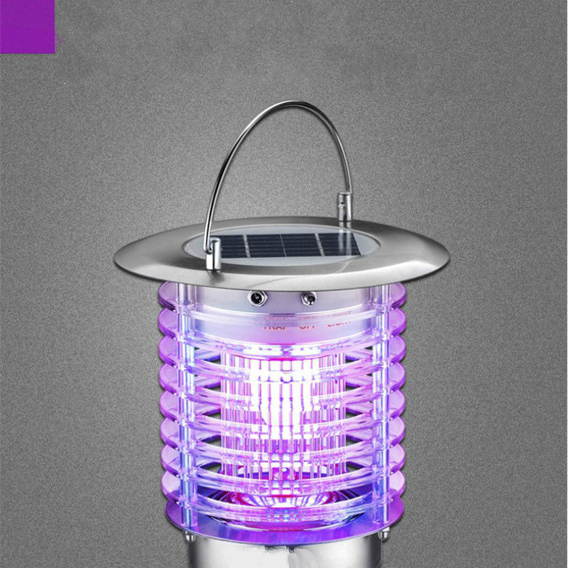 Outdoor camping ultraviolet mosquito trap lamp