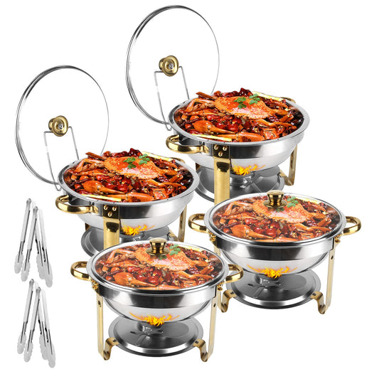 4Pcs Chafing Dish Buffet Set
