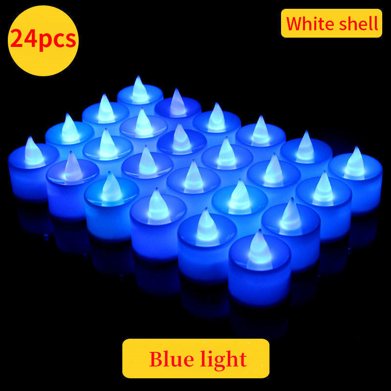 LED Electronic Candle Birthday Candle Light Wedding Picture Simulation Tea Wax Decoration Lantern Candle Light