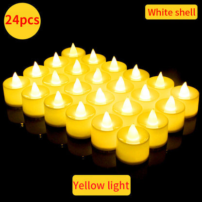 LED Electronic Candle Birthday Candle Light Wedding Picture Simulation Tea Wax Decoration Lantern Candle Light