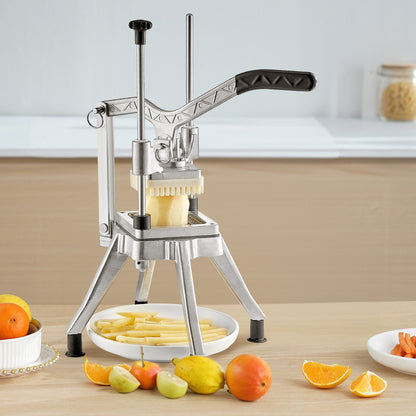 VEVOR Commercial Chopper Commercial Vegetable Chopper With 4 Blades Fruits Dicer