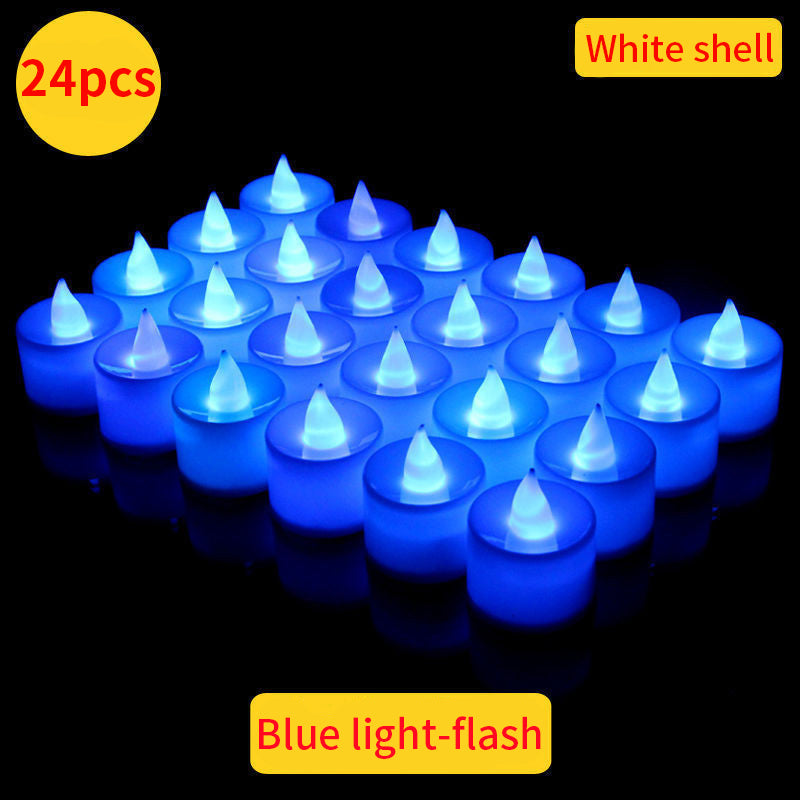 LED Electronic Candle Birthday Candle Light Wedding Picture Simulation Tea Wax Decoration Lantern Candle Light