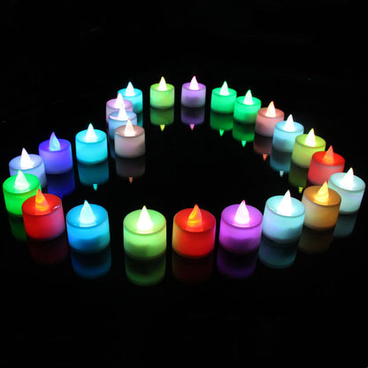 LED Electronic Candle Birthday Candle Light Wedding Picture Simulation Tea Wax Decoration Lantern Candle Light