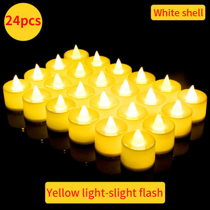 LED Electronic Candle Birthday Candle Light Wedding Picture Simulation Tea Wax Decoration Lantern Candle Light