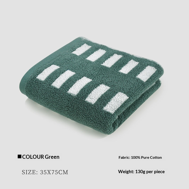 Thickened Oversized Highly Absorbent All-cotton Face Towel