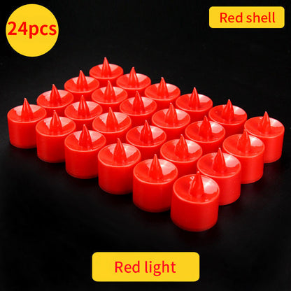 LED Electronic Candle Birthday Candle Light Wedding Picture Simulation Tea Wax Decoration Lantern Candle Light