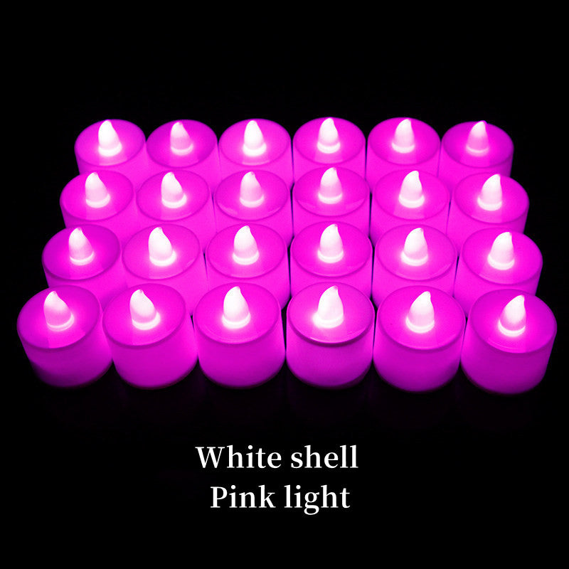 LED Electronic Candle Birthday Candle Light Wedding Picture Simulation Tea Wax Decoration Lantern Candle Light