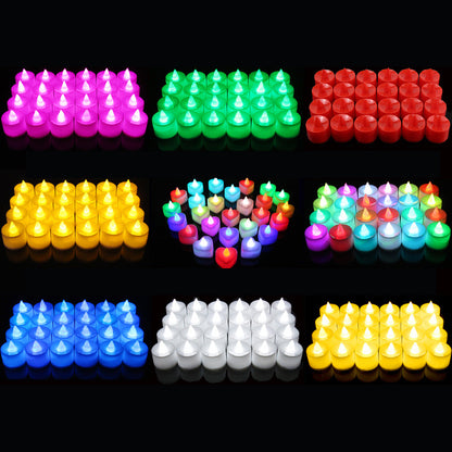 LED Electronic Candle Birthday Candle Light Wedding Picture Simulation Tea Wax Decoration Lantern Candle Light