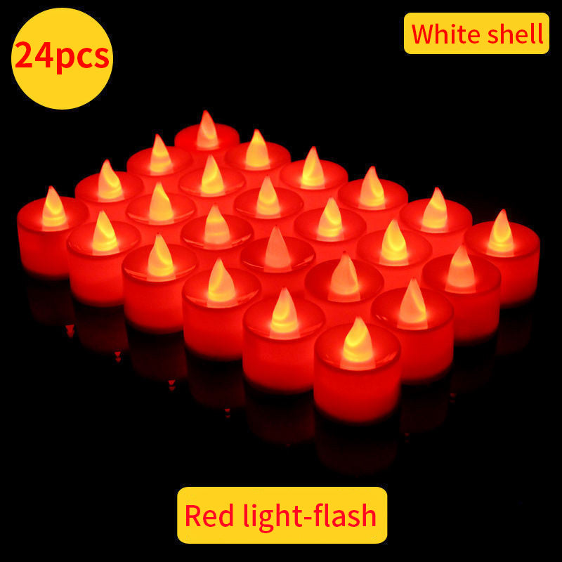 LED Electronic Candle Birthday Candle Light Wedding Picture Simulation Tea Wax Decoration Lantern Candle Light