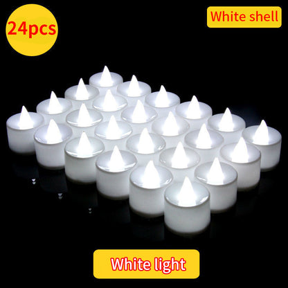 LED Electronic Candle Birthday Candle Light Wedding Picture Simulation Tea Wax Decoration Lantern Candle Light