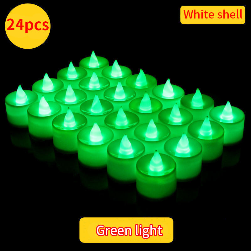 LED Electronic Candle Birthday Candle Light Wedding Picture Simulation Tea Wax Decoration Lantern Candle Light