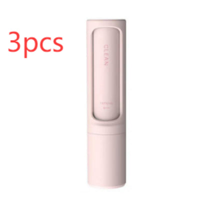 Hair Remover Brush Lint Roller Portable Effective Self Cleaning Tool for Cat Dog Fur Hair Dust Removal Brush